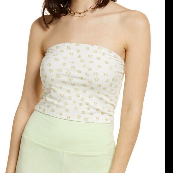 bp Tops - BP floral print tube top from Nordstrom